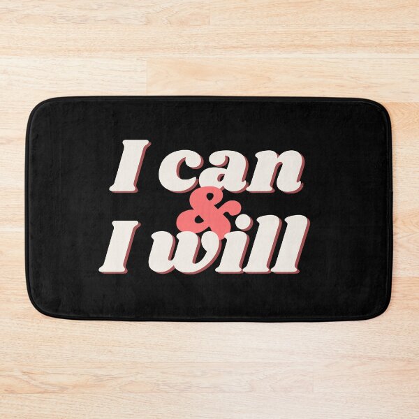 Item preview, I can & I will - Motivational designed and sold by TesSpace.