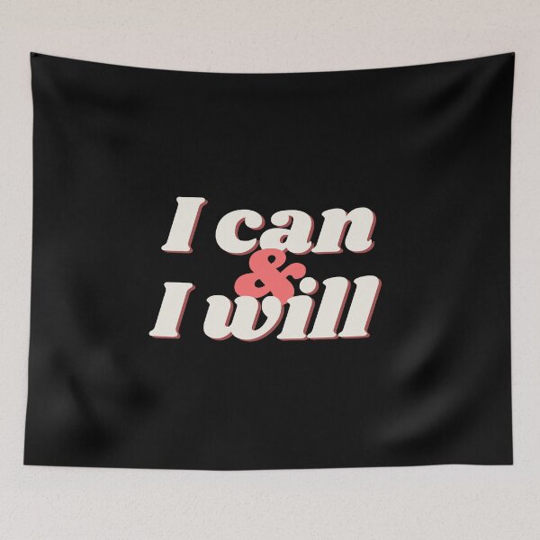 Item preview, I can & I will - Motivational designed and sold by TesSpace.