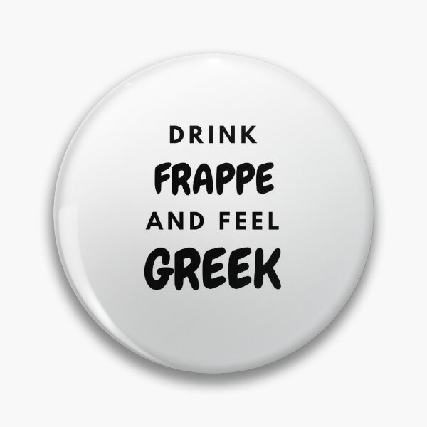 Item preview, Drink Frappe and Feel Greek, Gifts, Apparel, Wall Art, Home Decor designed and sold by TheGreekGuy.