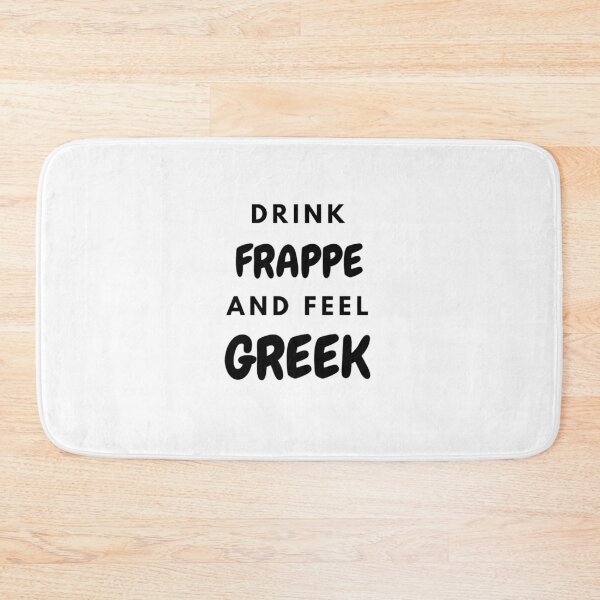 Item preview, Drink Frappe and Feel Greek, Gifts, Apparel, Wall Art, Home Decor designed and sold by TheGreekGuy.
