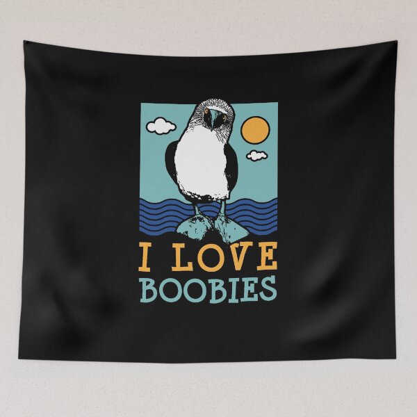 Item preview, I Love Boobies - Bobby Bird designed and sold by yeoys.