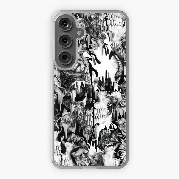 Item preview, Gone in a splash, skull pattern designed and sold by KristyPatterson.