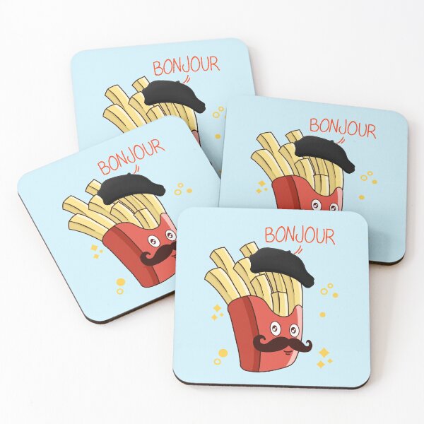 Aperçu de l'œuvre Bonjour les frites créée et vendue par Kimprut.