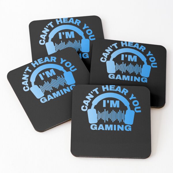 Item preview, Can't Hear You I'm Gaming designed and sold by VeganAnimal.