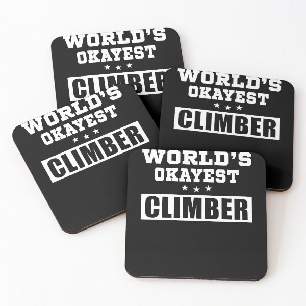 Item preview,  World's Okayest Climber funny designed and sold by BestUncommonTee.