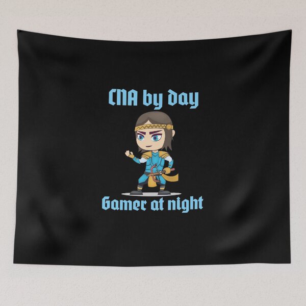 Item preview, CNA by day gamer by night designed and sold by JustSaiyan1.