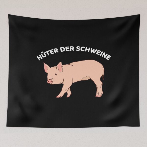 Item preview, Keeper of pigs pig piglet pig farmer gift designed and sold by leofel.