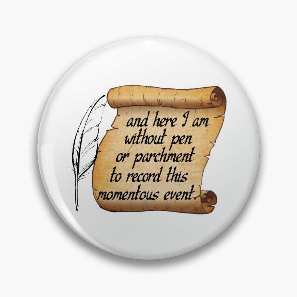 Item preview, Without Pen or Parchment designed and sold by PorcupineQuinn.