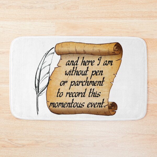 Item preview, Without Pen or Parchment designed and sold by PorcupineQuinn.