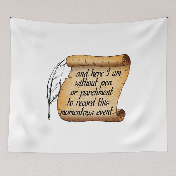 Item preview, Without Pen or Parchment designed and sold by PorcupineQuinn.