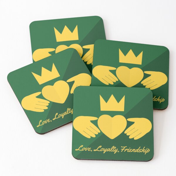 Item preview, Green Claddagh designed and sold by bunhuggerdesign.