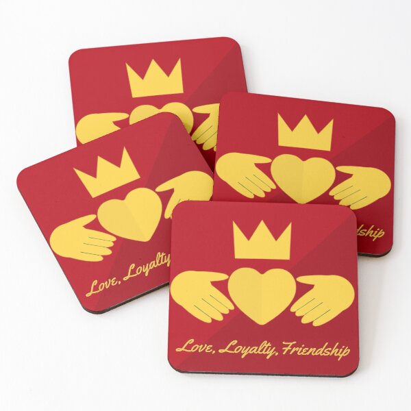 Item preview, Red Claddagh designed and sold by bunhuggerdesign.