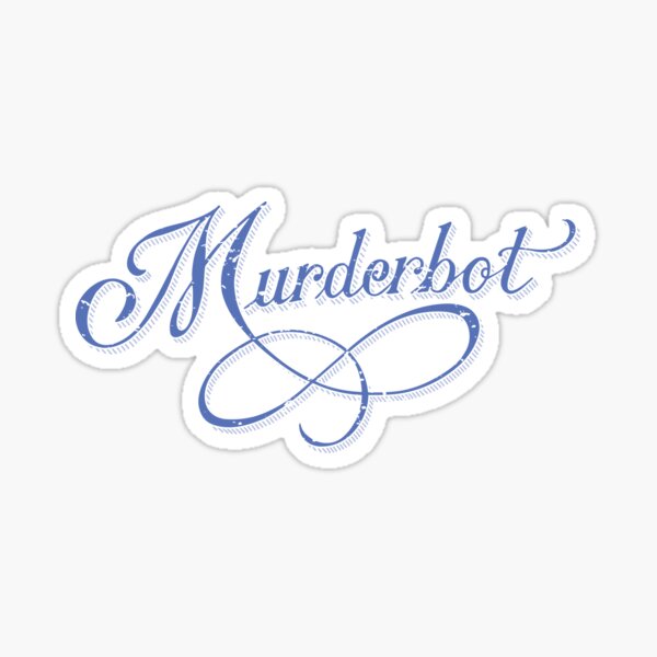 Item preview, Murderbot designed and sold by CrownAndThistle.