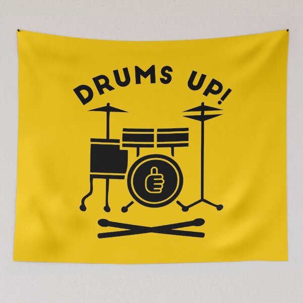 Item preview, Drums Up!  designed and sold by TreacleMustard.