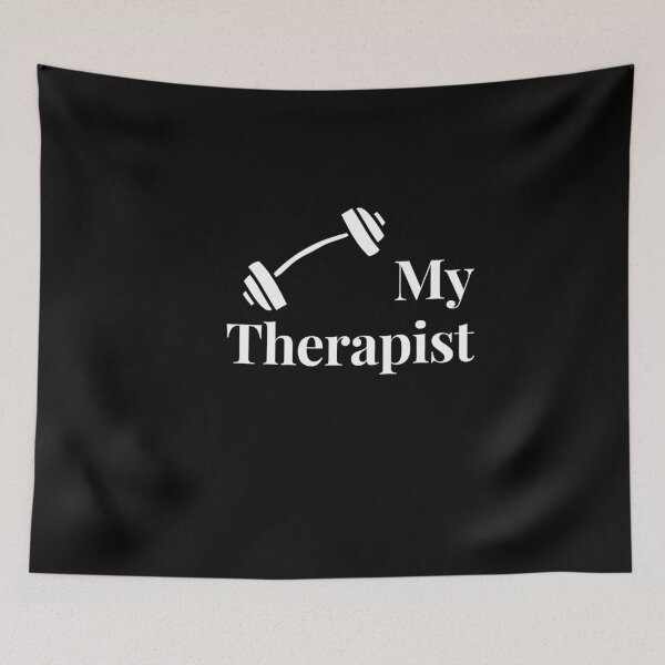 Item preview, My Therapist Powerlifting Funny Gift designed and sold by NostalgicLatin.