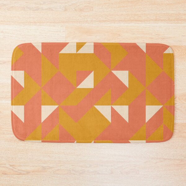 Item preview, Retro 60-70's abstract orange, mustard, cream designed and sold by domdjs4239.
