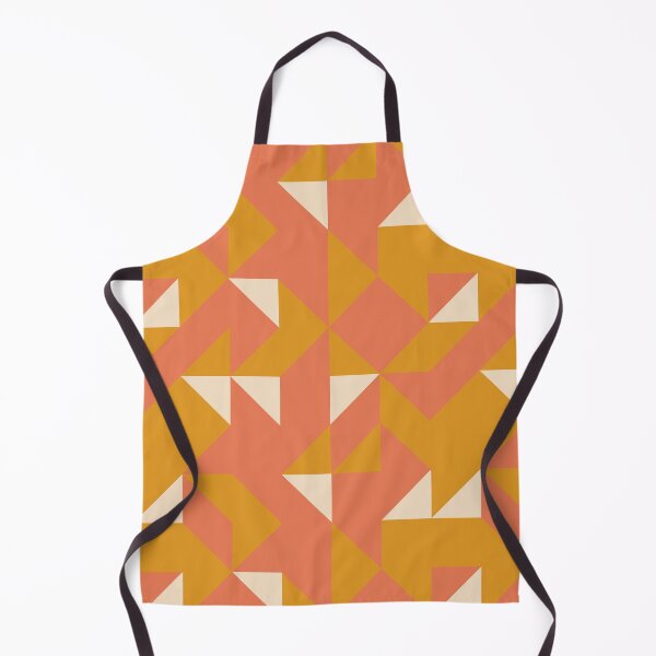 Item preview, Retro 60-70's abstract orange, mustard, cream designed and sold by domdjs4239.