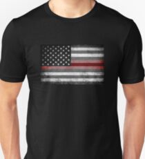 The Thin Red Line - American Firefighter Unisex T-Shirt