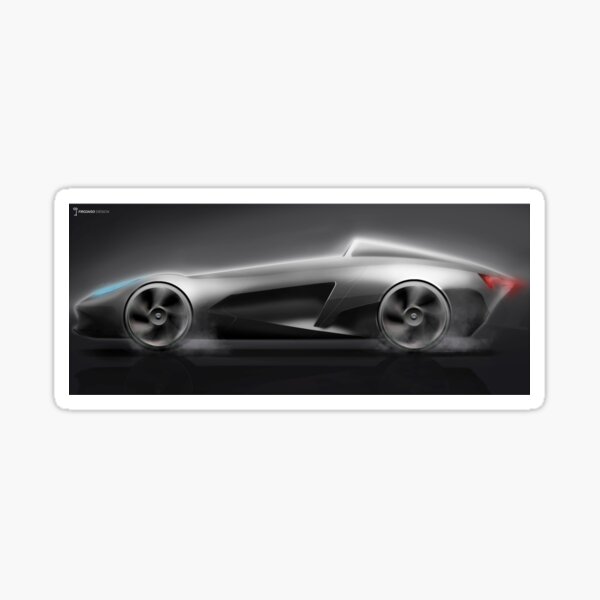 Sportcar concept design Sticker