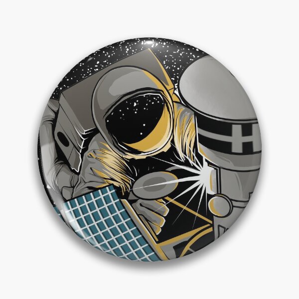 Item preview, Astronauts Weld in Space designed and sold by damnoverload.