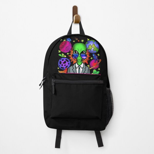 Item preview, I need a vacation! Trippy alien graphic & typo art meme designed and sold by Infdesigner.