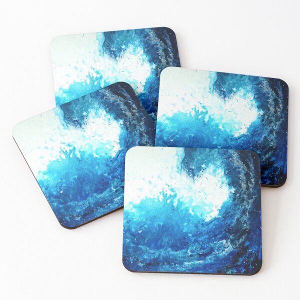 Item preview, Temperamental Wave // Oil Painting // BlancDesigner designed and sold by BlancDesigner.