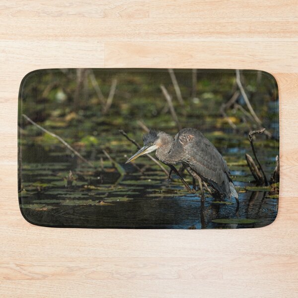 Item preview, Blue Heron Scratching designed and sold by Michael Cummings.