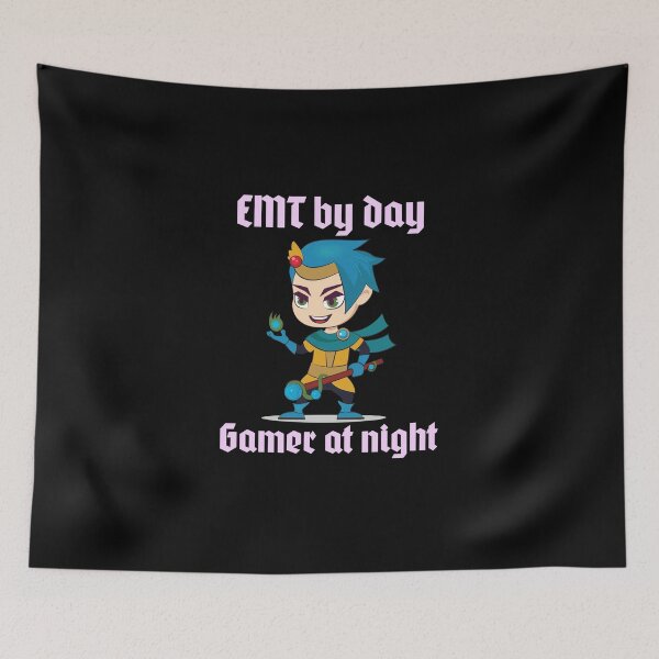 Item preview, EMT by day gamer by night designed and sold by JustSaiyan1.