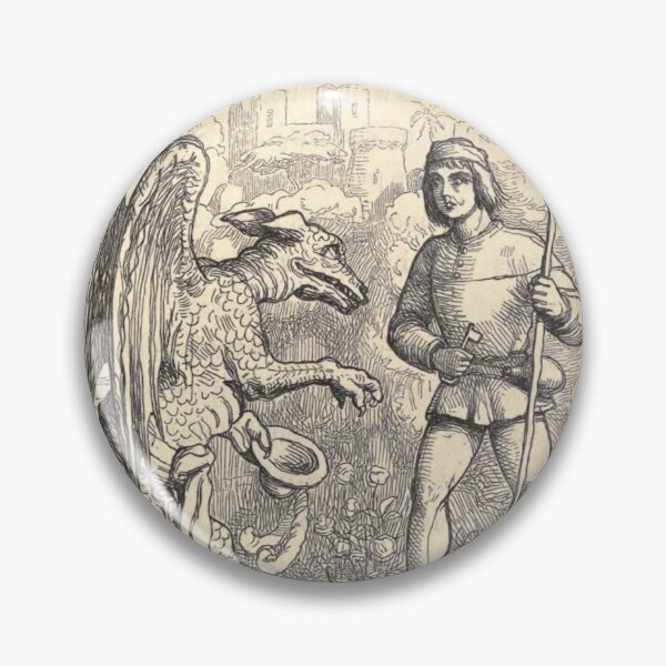 Item preview, The traveller met a dragon designed and sold by Vintage Designs +.