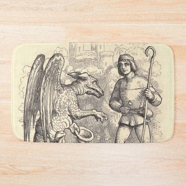 Item preview, The traveller met a dragon designed and sold by Vintage Designs +.