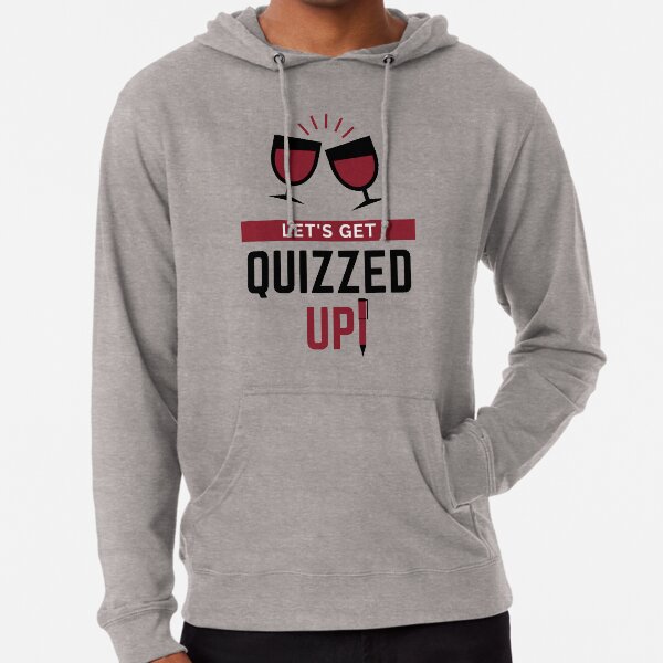 Item preview, Let's Get Quizzed Up! Wine Edition (Black) designed and sold by PaynesPopUpQuiz.