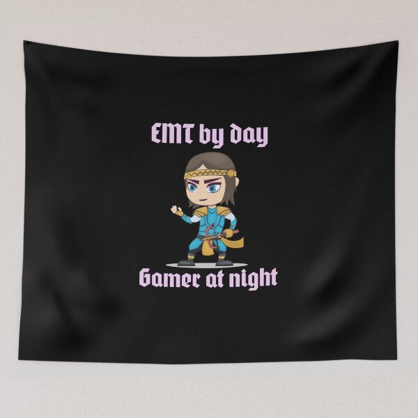 Item preview, EMT by day gamer by night designed and sold by JustSaiyan1.