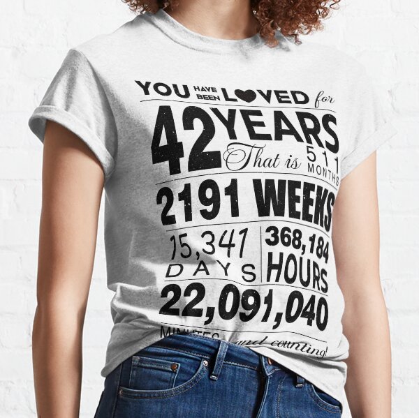 41st Birthday T Shirts Redbubble
