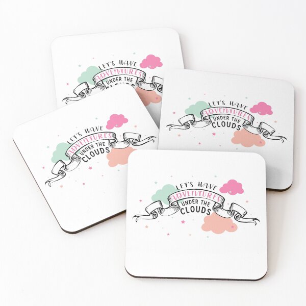 Item preview, Let's Have Adventures Under The Clouds designed and sold by autlu.