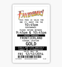 Fantasmic Fastpass Sticker