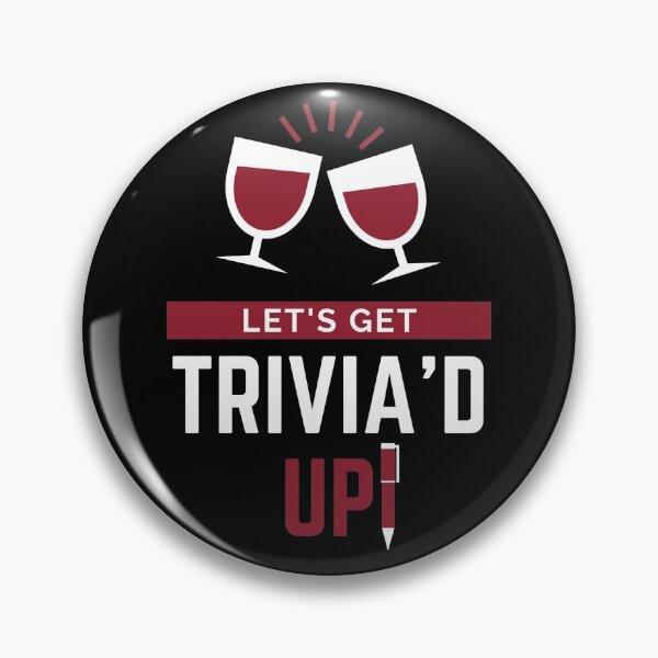 Item preview, Let's Get Trivia'd Up! Wine Edition (White) designed and sold by PaynesPopUpQuiz.