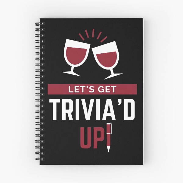 Item preview, Let's Get Trivia'd Up! Wine Edition (White) designed and sold by PaynesPopUpQuiz.