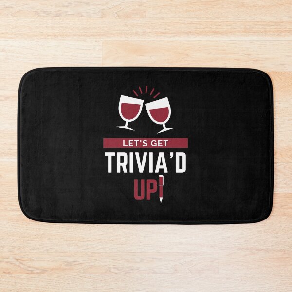 Item preview, Let's Get Trivia'd Up! Wine Edition (White) designed and sold by PaynesPopUpQuiz.