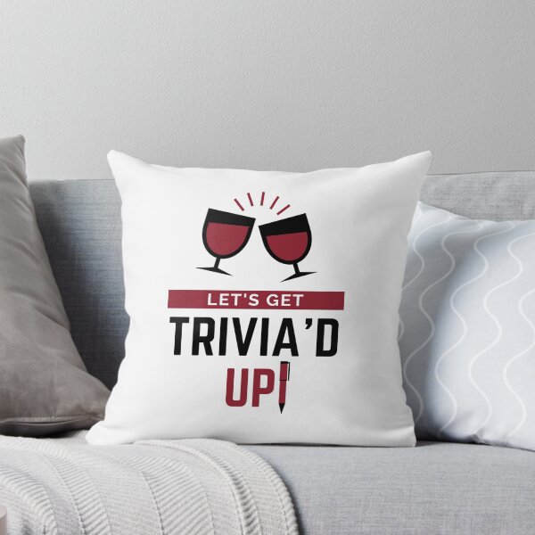 Item preview, Let's Get Trivia'd Up! Wine Edition (Black) designed and sold by PaynesPopUpQuiz.