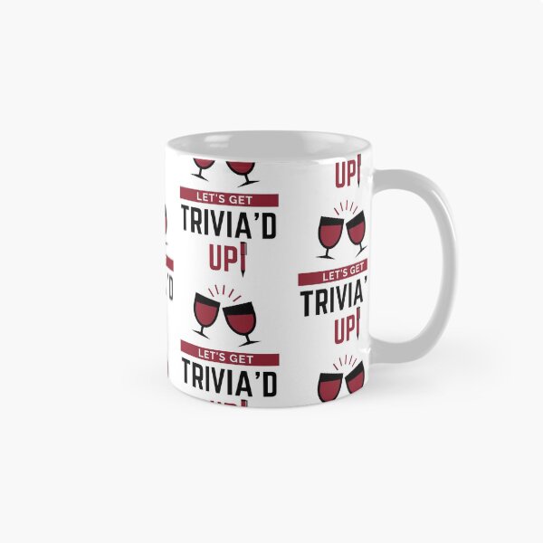 Item preview, Let's Get Trivia'd Up! Wine Edition (Black) designed and sold by PaynesPopUpQuiz.