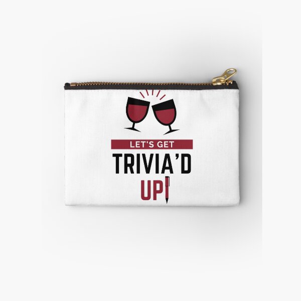 Item preview, Let's Get Trivia'd Up! Wine Edition (Black) designed and sold by PaynesPopUpQuiz.