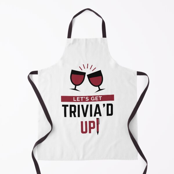 Item preview, Let's Get Trivia'd Up! Wine Edition (Black) designed and sold by PaynesPopUpQuiz.