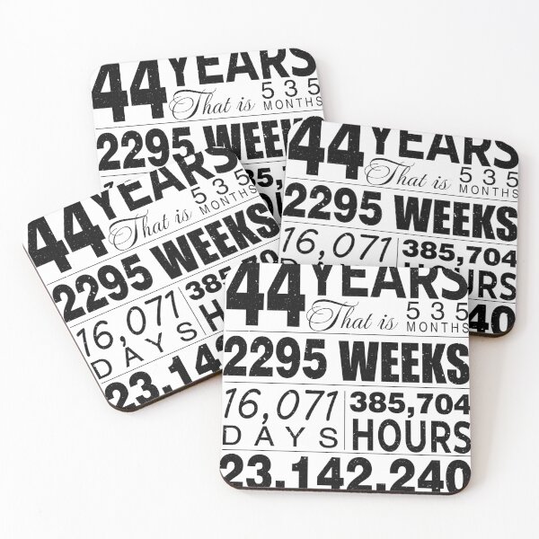 Item preview, 44 Years You Have Been Loved For 44 Years Celebration For 44th Birthday Party 44th Anniversary Birthday Gifts designed and sold by David David.