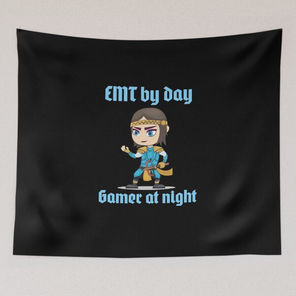 Item preview, EMT by day gamer by night designed and sold by JustSaiyan1.