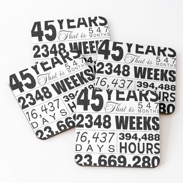 Item preview, 45 Years You Have Been Loved For 45 Years Celebration For 45th Birthday Party 45th Anniversary Birthday Gifts designed and sold by David David.