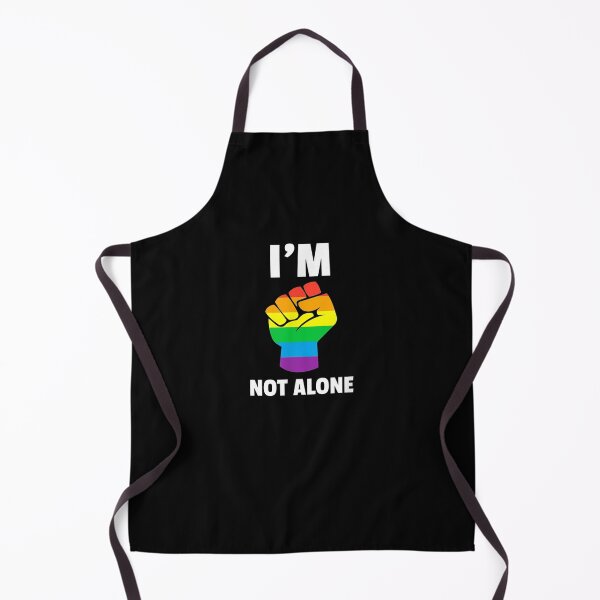 Item preview, I Am Not Alone Rainbow Lesbian Gay Bisexual Trans Lgbtq designed and sold by beatabea.