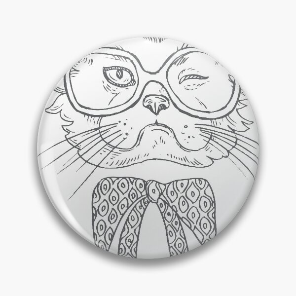 Item preview, Hipster Cat designed and sold by Anzarr.