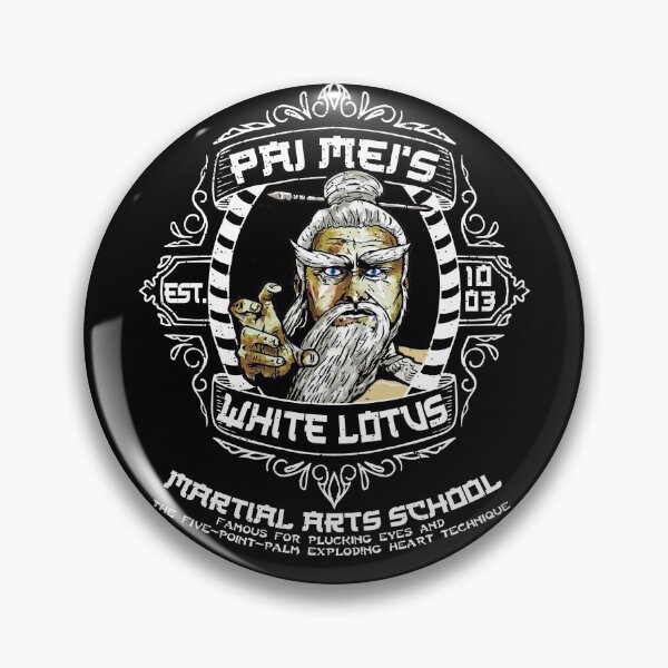 Item preview, Pai Mei's White Lotus Martial Arts School  designed and sold by Alema Art.