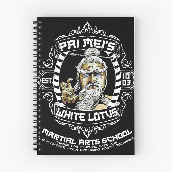 Item preview, Pai Mei's White Lotus Martial Arts School  designed and sold by Alema Art.