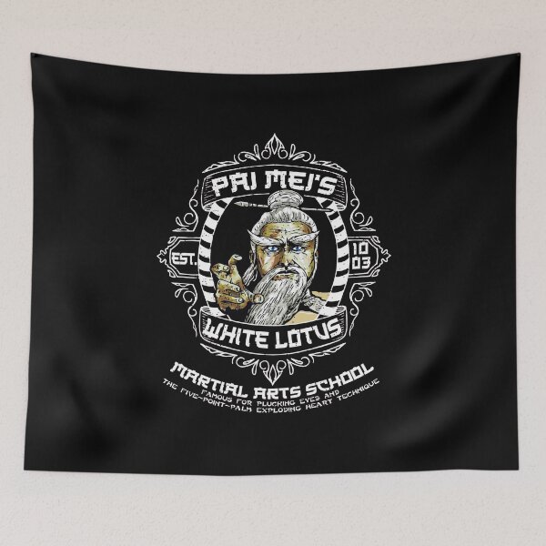 Item preview, Pai Mei's White Lotus Martial Arts School  designed and sold by Alema Art.